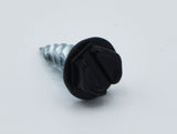 1/2" #8 Zip Screws For Gutter Install And Sheet Metal - 1/4" Drive Hex Head - 100 Pack