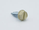 1/2" #8 Zip Screws For Gutter Install And Sheet Metal - 1/4" Drive Hex Head - 100 Pack