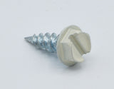 1/2" #8 Zip Screws For Gutter Install And Sheet Metal - 1/4" Drive Hex Head - 100 Pack
