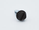 1/2" #8 Zip Screws For Gutter Install And Sheet Metal - 1/4" Drive Hex Head - 100 Pack