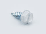 1/2" #8 Zip Screws For Gutter Install And Sheet Metal - 1/4" Drive Hex Head - 100 Pack
