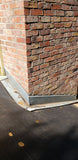 Flashing Kings' Compound Corner roof flashing, example application.