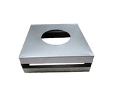 Flashing Kings heavy-duty steel filter housing for fresh air or make-up air filtration systems - top view