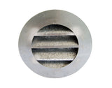 circular louver vent for attic ventilation