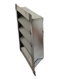 galvanized steel louvered attic vent