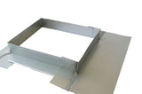 Flashing Kings 25.75"x49.75" galvanized curb mount skylight flashing kit