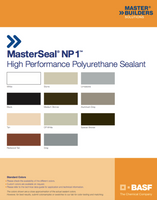 color chart for masterseal np1 available from flashingkings.com