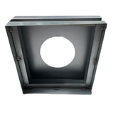 Flashing Kings heavy-duty steel filter housing for fresh air or make-up air filtration systems - bottom view