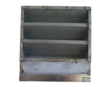 attic vent with soldered in screen for varmint protection