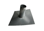 Flashing Kings 4" roof jack with straight barrel for pitched roof with no cap